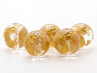 精麻しめ縄龍　紙垂　水晶10mm宝珠付き　ご注文を受けてから作成いたします。 精麻龍Sサイズ鎮座スタイル鱗10mm水晶宝珠付き